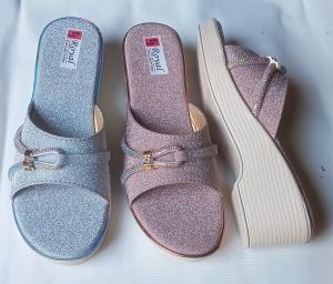 Ladies Party Wear Wedge Sandal