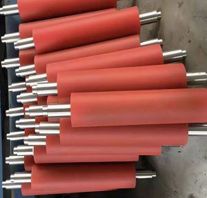 Silicone Rubber Roller Coating