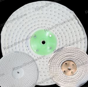 White Cotton Sisal Buffing Wheel