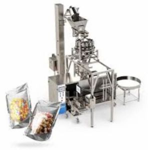 Automatic Centre Seal Powder Pouch Filling Machine