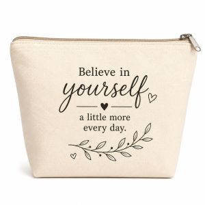 Canvas Zipper Pouch Bag