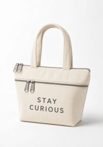 Fashionable Printed Canvas Handbag