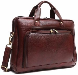 Handmade Leather Laptop Carry Bag