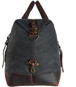 High Quality Canvas With Leather Backpack Bag