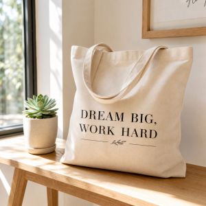Reusable Cotton Canvas Tote Bag