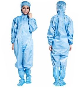 Blue ESD Dangri with Hood