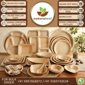Square Areca Leaf Bowls