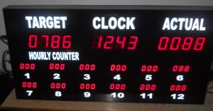 Digital Shift Hour Counter