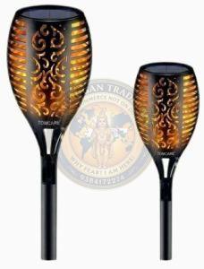 Solar Flame Garden Light