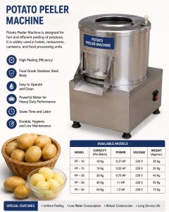 Potato Peeler Machine