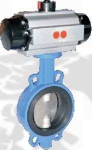 Pneumatic Actuated Butterfly Valve