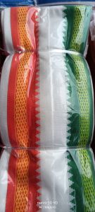 White Mix Cotton Gamcha