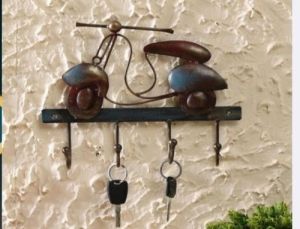 Retro Scooter Key Holder