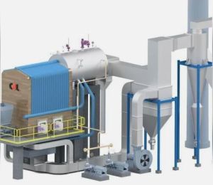 Vertical Thermic Fluid Heater