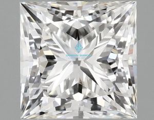 I CT Princess Cut Lab Grown Diamond