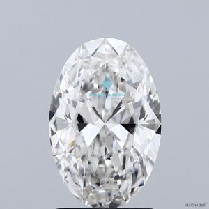 Oval Shaped Certified Lab Grown CVD Diamond