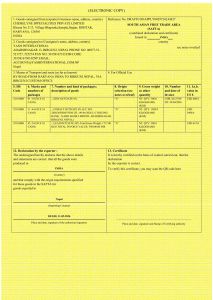 safta certificate service