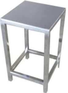 Stainless Steel Square Stool