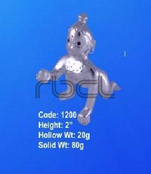 1200 Sterling Silver Laddu Gopal Statue