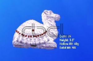 25 Sterling Silver Camel Statue