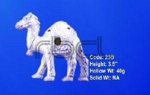 25B Sterling Silver Camel Statue