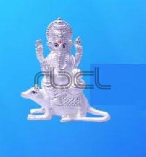 351 Sterling Silver Ganesh Statue
