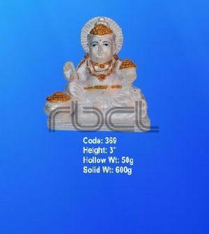 369 Sterling Silver Kuber Statue