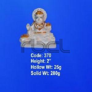 370 Sterling Silver Kuber Statue