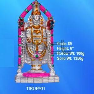 89 Sterling Silver Tirupati Statue