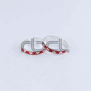 Enamel Star Toe Ring