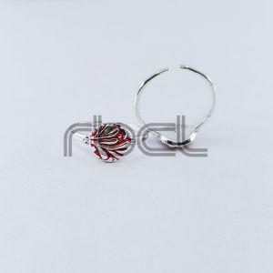 Enamel Candy Shape Toe Ring