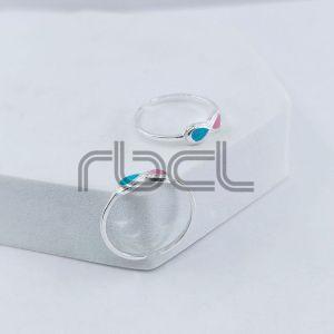 Enamel Pan Toe Ring