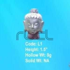 L1 Sterling Silver Buddha Statue