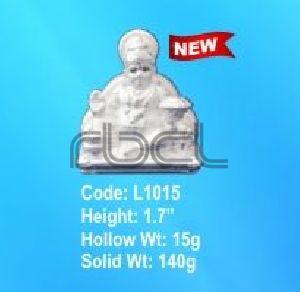 L1015 Sterling Silver Kuber Statue