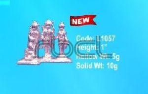 L1057 Sterling Silver Ram Darbar Statue