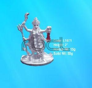 L1071 Sterling Silver Maa Kali Statue