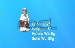 L325 Sterling Silver Sai Baba Statue