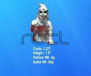 L327 Sterling Silver Laddu Gopal Statue