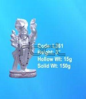 L361 Sterling Silver Shrinathji Statue