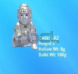LA2 Sterling Silver Laddu Gopal Statue