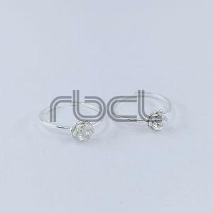 Plain Rose Toe Ring