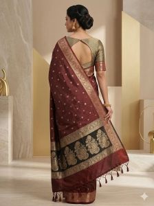 Banarasi Maheshwari Cotton Sarees
