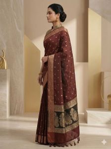 Banarasi Maheshwari Cotton Sarees