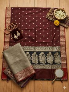 Banarasi Maheshwari Cotton Sarees