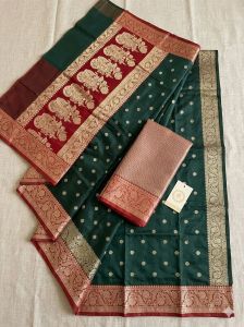 Banarasi Maheshwari Cotton Sarees