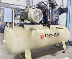 25 HP 12 Bar High Pressure Reciprocating Air Compressor