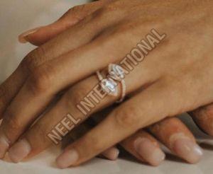18K Gold Diamond Ring