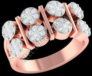 Classic Diamond Rose Gold Ring