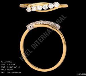 Daily Wear Diamond Gold Ring