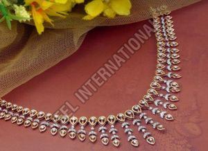 Fancy Diamond Gold Necklace